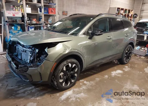 2023 Kia Sportage X-Line из США, поврежденный, VIN 5XYK6CAF0PG072994